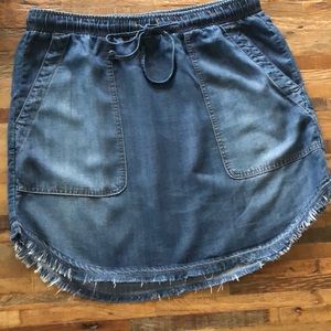 Cloth & Stone denim skirt from ANTHROPOLOGIE